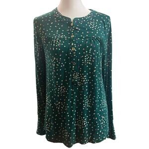Boden | Nadine Top | Green Confetti | Women’s Size US 6